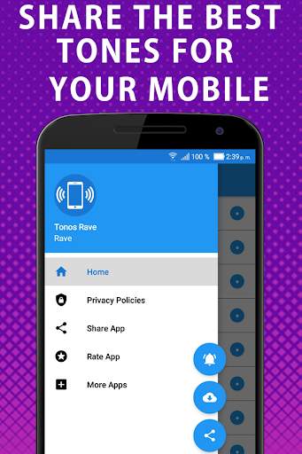 Rave Electronic Ringtones Notification Sound screenshot 4