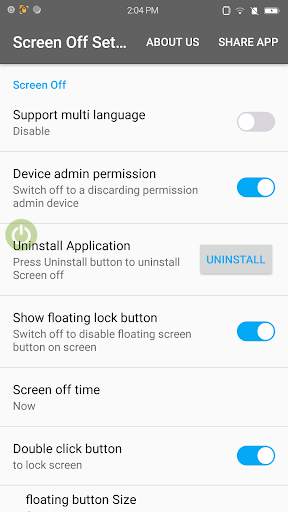 Screen Off and Lock screenshot 3