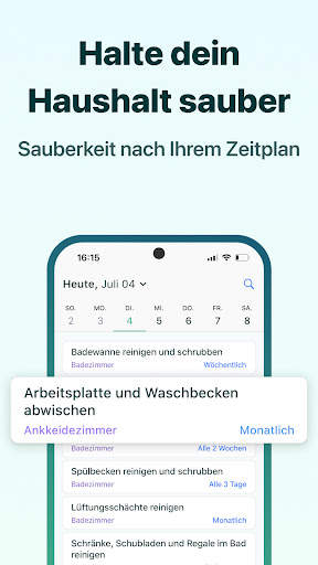 Putzplan & Haushaltsplaner screenshot 2