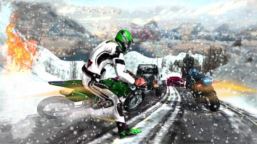 Crazy Impossible motorbike sky game 3D screenshot 4