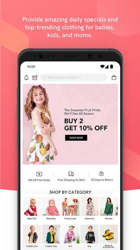 PatPat: Kids, Baby Clothing – Daily Deals for Moms screenshot 1