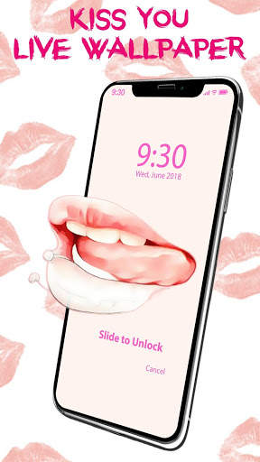 Kiss You APUS Live Wallpaper screenshot 2