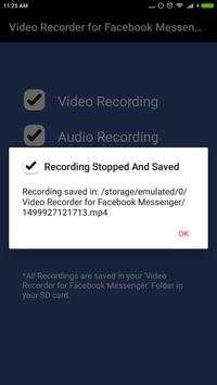 Video Recorder for Facebook Messenger screenshot 5
