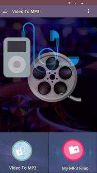 Free Video to Mp3 Converter screenshot 1