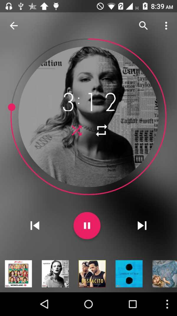 Music player - MP3 Player, Audio Player screenshot 4