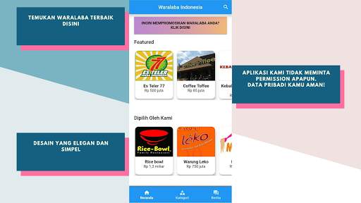 Waralaba Aja - Peluang Usaha Franchise Indonesia screenshot 1