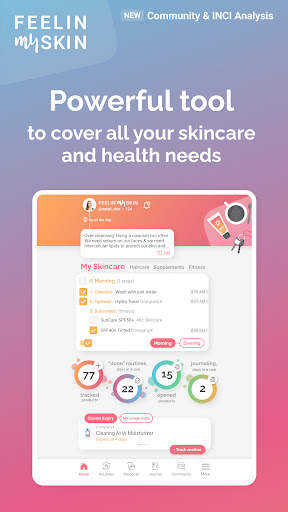 FeelinMySkin: Skincare Routine स्क्रीनशॉट 9