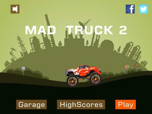 Mad Truck 2 -- physics monster truck hit zombie screenshot 6
