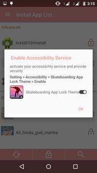 Skateboarding App Lock Theme screenshot 4