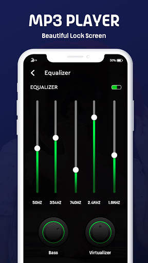 Mp3 player - Music player, Equalizer, Bass Booster screenshot 5