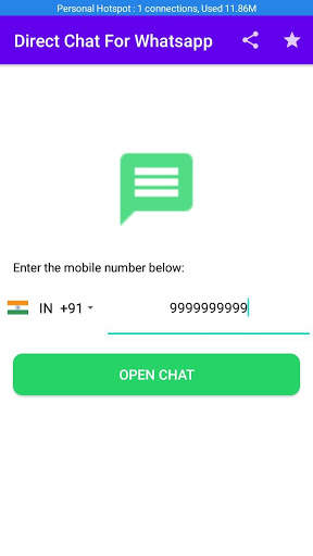 Direct Chat For Whatsapp screenshot 2