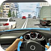 Traffic Car Racer Simulator 3d icon