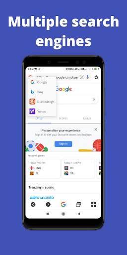 Web Browser screenshot 4