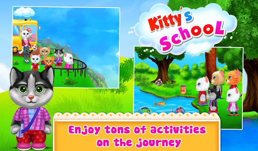 Kitty's School Trip : Cute Kitty Games screenshot 4