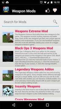 Senjata MOD Untuk MCPE! screenshot 1
