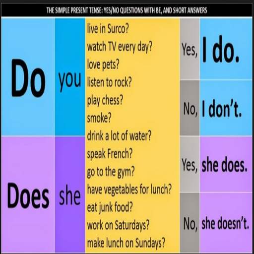 Simple Present Tenses screenshot 6