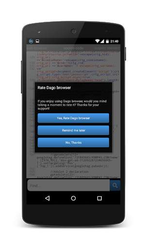 Dago Browser (Web Inspector) screenshot 5