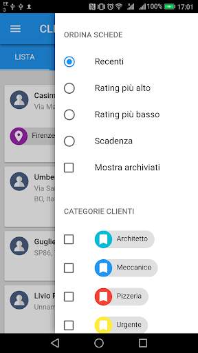 ClientiApp - Gestione clienti screenshot 3