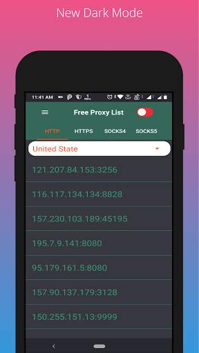Free Proxy List screenshot 2