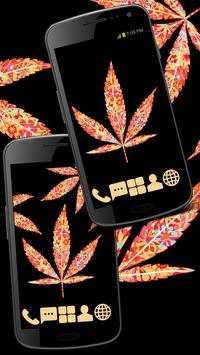 Floral Weed GO Launcher Theme screenshot 1
