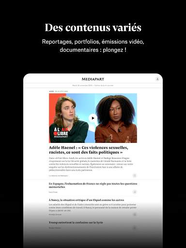 Mediapart, journal indépendant screenshot 10