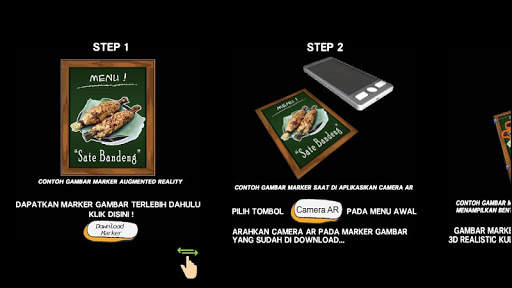 Kuliner Banten Augmented Reality 3D screenshot 6