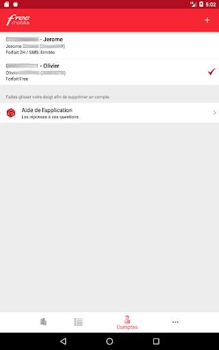 Free Mobile - Mon Compte screenshot 9