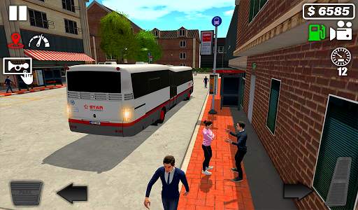 Coach Driving Simulator - City Bus Driving Games screenshot 7