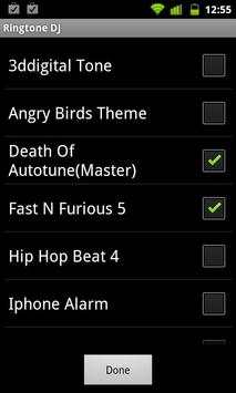 Ringtone DJ screenshot 1