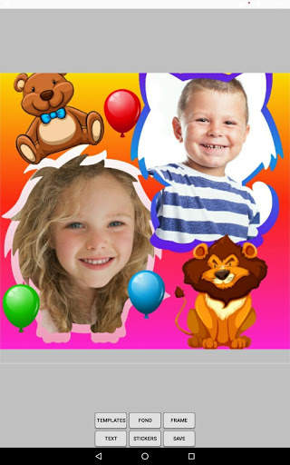 Baby photo collage 8 تصوير الشاشة