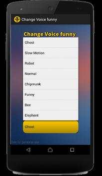 Change Voice Funny screenshot 3