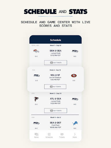 Seattle Seahawks Mobile screenshot 19