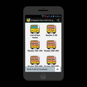 singapore bus and mrt guide screenshot 1
