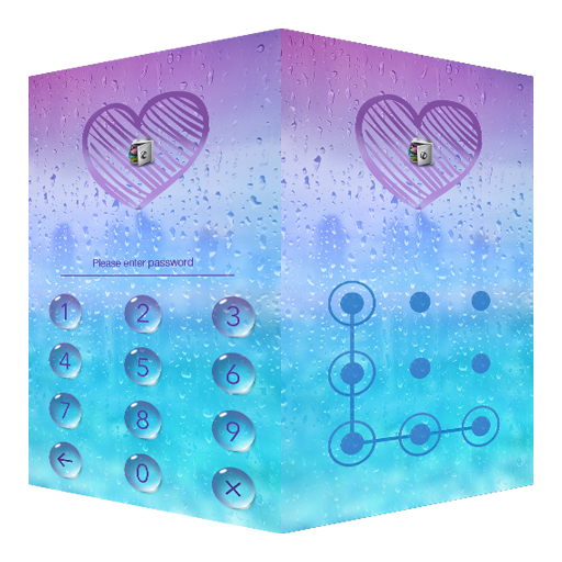 AppLock Theme Rain أيقونة