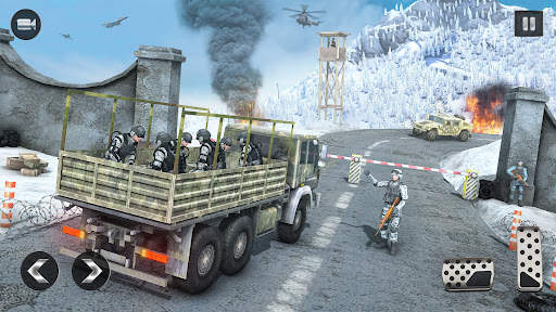 Army Truck Driving Simulator screenshot 2