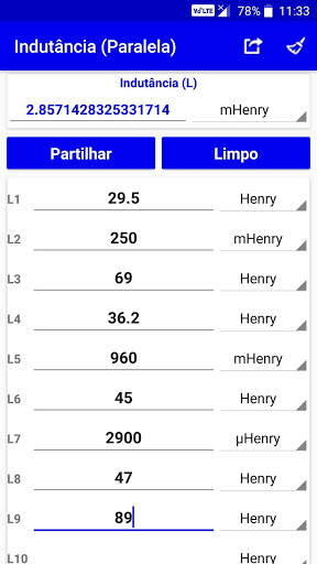 Elétrica Série/Paralela screenshot 3