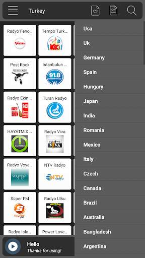 Online Radio Turkey - Turkish FM AM Music screenshot 4