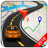 Offline GPS Drive Navigation, Maps &amp; Traffic icon