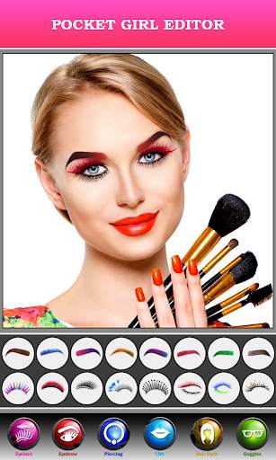 Face Makeup Photo Editor for Girls screenshot 4