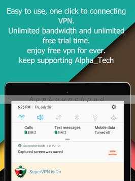 SuperVPN UAE 2020 14 تصوير الشاشة