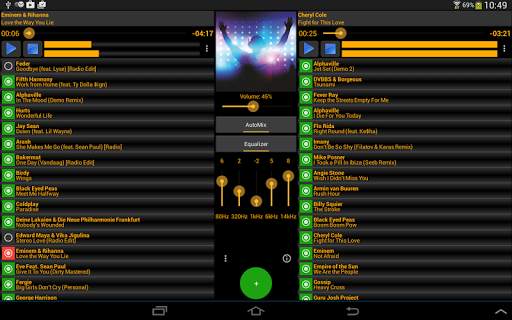 MP3-DJ the MP3 Player 1 تصوير الشاشة