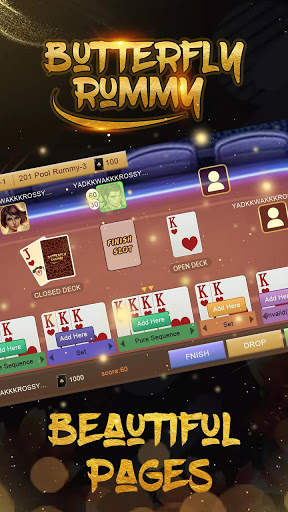 Butterfly Rummy screenshot 2