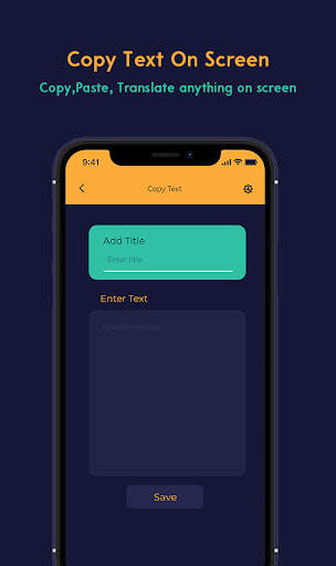 Translator - Screen Copy Text screenshot 2