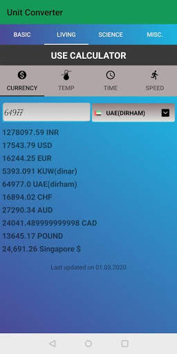 Imperial and metric unit converter pro screenshot 1