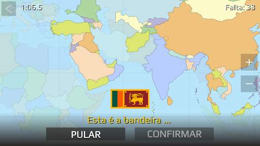 Quiz do Mapa Mundi screenshot 2