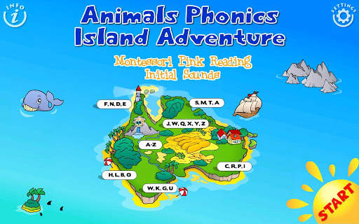 Phonics Island - Letter Sounds Game &Alphabet Lite screenshot 1