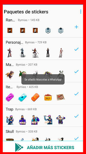 FF stickers for whastapp - WAstickerApps 2021 screenshot 6