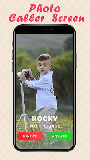 Photo Caller Screen: HD Photo Caller Id скриншот 4