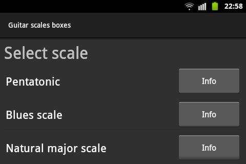 Guitar Scales and Boxes screenshot 2