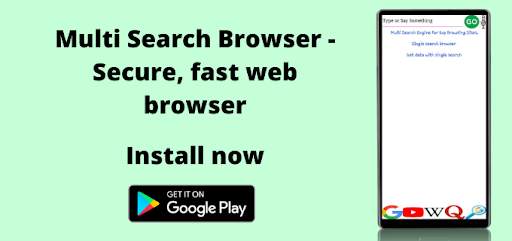 Multi Search Browser - Secure, fast web browser screenshot 5